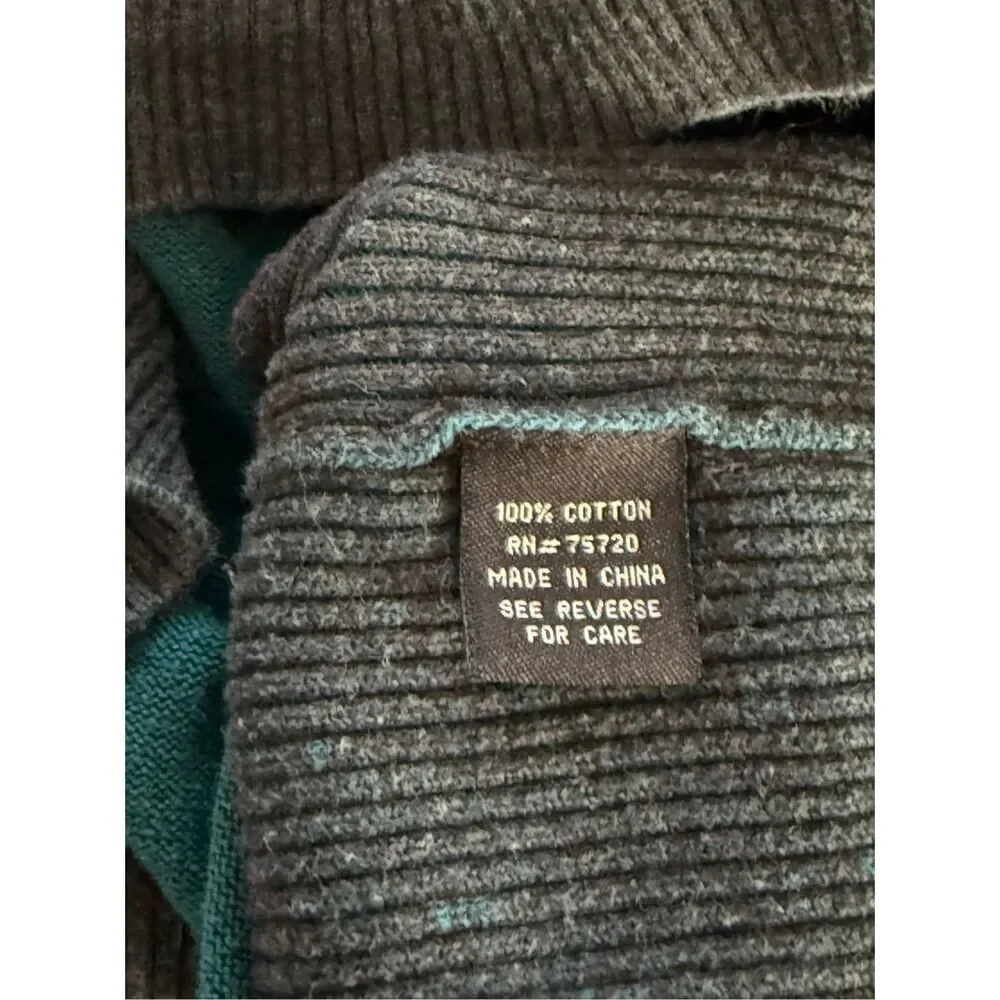 BKE Sweater Mens 1/4 Zip Long Sleeve Pullover SZ Small